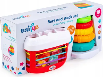 Produktbild von Kleinkinder-Sortier- und Stapelspiel ab 10 Monaten