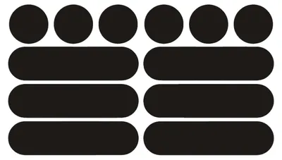 Produktbild von Reflektierendes Aufkleber-Set, wasserdichtes PVC, hohe Sichtbarkeit, B