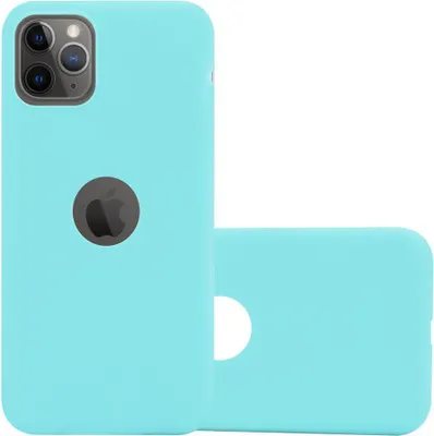 Produktbild von Cadorabo Hülle für Apple iPhone 11 PRO MAX Schutzhülle in Blau Handyhülle TPU Silikon Etui Case Cover