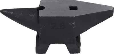 Image de Enclume Corne Acier 2.5kg Banc Antirouille Haute Dureté Outil de Forge pour Forgeage Rivetage