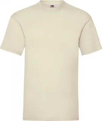 Produktbild von Fruit of the Loom 61-036-0 | Valueweight Herren T-Shirt - Farbe: Natural - Größe: M