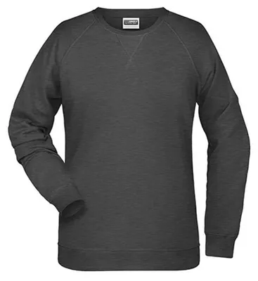 Produktbild von James and Nicholson - Sweatshirt für Damen LT2526 (3XL) (Black Heather)