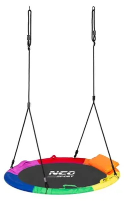 Produktbild von Swingo XXL mehrfarbige Krähennestschaukel 120 cm
