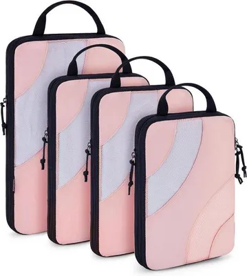 Produktbild von Famanu Reiseorganizer Set 4-teilig - Kompressionsverpackungswürfel