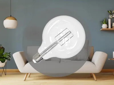 Zdjęcie produktu dla Żarówka LED / typu filament, biała, 13W - 3000K