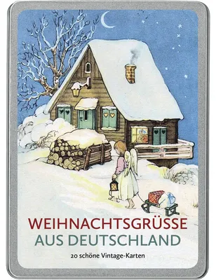 Image de Vœux de Noël depuis l'Allemagne : 20 magnifiques cartes anciennes