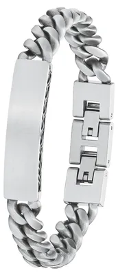 Produktbild von S.Oliver Panzerarmband für Herren aus Edelstahl