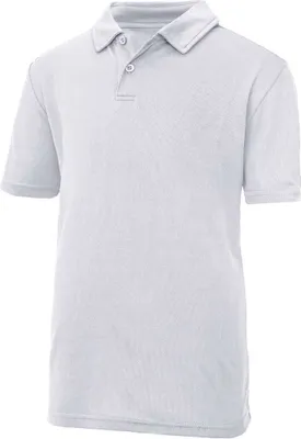 Produktbild von Just Cool Jungen Polo-Shirt Langarm Shirt Kurzarm Poloshirt T-Shirt, Größe:XS, Farbe:Heather Grey