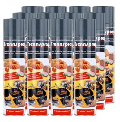 Produktbild von 12 x 600ml Boyens Back Trennspray - Zum Grillen, Braten & Backen - Antihaftspray, Non Stick Spray für Grillroste, Plancha und Teppenyaki Grills