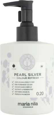 Produktbild von Maria Nila Colour Refresh Haarmaske mit Farbpigmenten Pearl Silver 300 ml