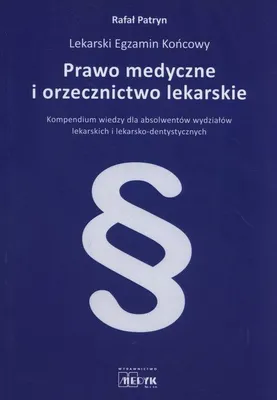 Produktbild von Prawo medyczne i orzecznictwo lekarskie
