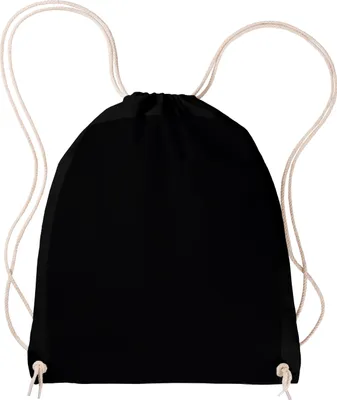 Produktbild von Mr. & Mrs. Panda Beutel Sprüche und Zitate - Schwarz - Geschenk, wander rucksack, Turnbeutel, Jutebeutel, Gymbag, Spruch Weisheiten Lustig Weisheit Worte, Stoffbeutel