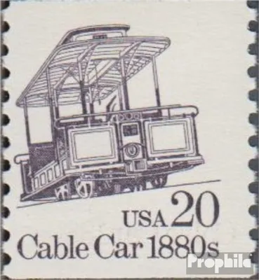 Produktbild von Briefmarken USA 1988 Mi 2023 (kompl.Ausg.) postfrisch Fahrzeuge - Straßenbahn