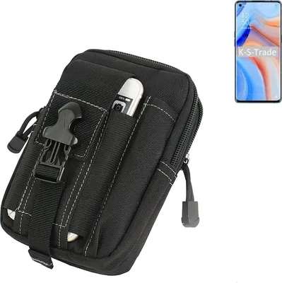 Produktbild von K-S-Trade Gürtel Tasche kompatibel mit Oppo K7x Gürteltasche Holster Schutz Hülle Handy Hülle Smartphone outdoor Handy-Hülle schwarz