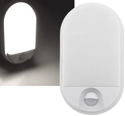 Produktbild von ChiliTec 23093 LED Wandleuchte "NIAS" IP54, 4000K 10W, 1010lm, 140° Bewegungsmelder