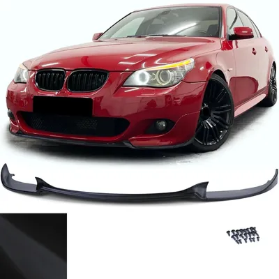 Produktbild von Stoßstange Spoiler Lippe Frontspoiler schwarz für BMW E60 E61 2007-2009 mit M5