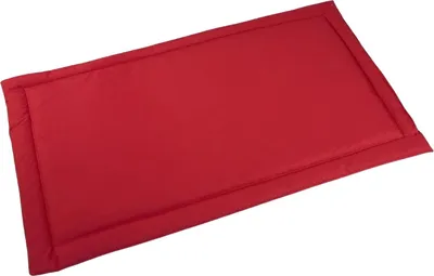 Obrázok produktu pre Vodotesné psie lôžko veľkosti 100 x 60 cm – robustné, ľahko udržiavateľné, z materiálu Codura, podložka pre malé, stredné a veľké psy, pre vnútorné aj vonkajšie použitie – farba – červená