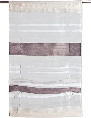 Produktbild von Raffrollo - Schlammfarben - 80 x 130 cm