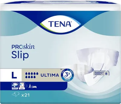 Image de Tena Proskin Slip Ultima Large - 1 paquet de 21 protections