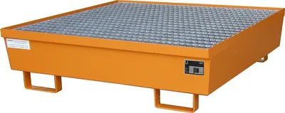 Produktbild von Bauer Auffangwanne AM-4/A, lackiert, Gelborange