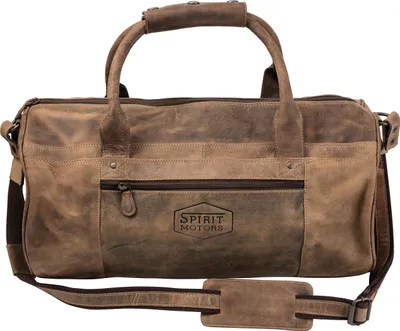Produktbild von Spirit Motors Vintage Leder Reisetasche, 24L, Braun, Ø25cm