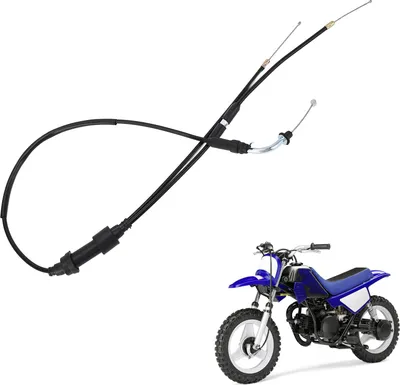 Zdjęcie produktu dla Przewód gazu przyspieszenia, stabilna wydajność, stop stali do PW 50 PW50 Dirt Pit Bike 1981 do 2002