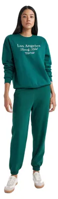 Productafbeelding van DeFacto Damen Joggingpak - Trainingspak met koord in de taille, model "Jogger Fit"