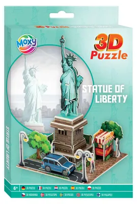 Produktbild von 3D-Schaumstoffpuzzle „Freiheitsstatue“