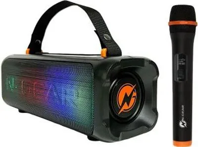 Produktbild von N-GEAR Blazooka 703, 100 W, Kabellos, Tragbarer Stereo-Lautsprecher, Schwarz, Integrierte Batterie, 5 h