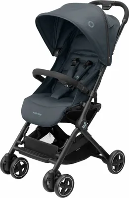 Produktbild von Maxi-Cosi Lara2 Baby Kinderwagen, 0-4 Jahre, 0-22 kg, kompakter Buggy, federleichter, 3 Liegepositionen, flache Liegeposition, Essential Graphite