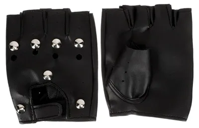 Produktbild von Fingerlose Handschuhe für Herren zum Motorradfahren und Radfahren