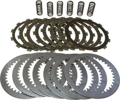 Productafbeelding van Koppeling voor Kawasaki KFX 400 A KSF, bouwjaar 2003-2004. Bestaat uit lamellen, schijven en veren, van het merk pamoto. Nieuw