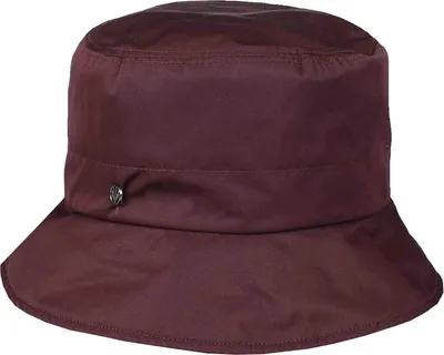 Loevenich Hat Polyester Bucket Hat 671006 in 370-wine
