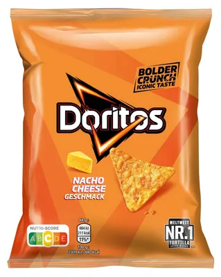 Produktbild von Doritos - Nacho -Käse -Bag 44gr | Upoot eine 20 Beutel x 44 Gramm