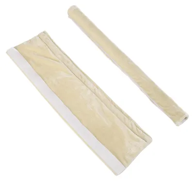 Deurgreepabdeckung für Kühlschrank, 2 Stück, 380 x 120 mm, Fluwell, beige