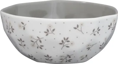 Produktbild von Greengate Elements Eileen Müslischale white 14,5cm