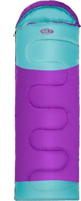Produktbild von Nc2008 Lila-Türkis Schlafsack Grösse M Nils Camp