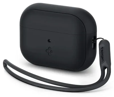 Obrázok produktu pre Spigen Silicone Fit Strap Apple Airpods Pro 1 / 2 Čierne (Acs05479)