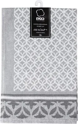 Image de Torchon de cuisine en coton 40x60 Carino 015 Gris