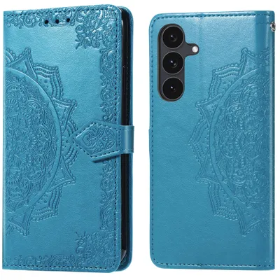 Productafbeelding van imoshion Mandala Bookcase voor de Samsung Galaxy S26 FE - Turquoise