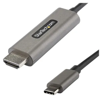 Zdjęcie produktu dla StarTech.com CDP2HDMM4MH, 4 m, HDMI Typu A (Standard), USB Type-C, Męska, Męska, Prosty