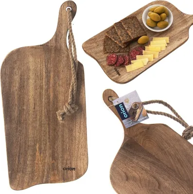 Produktbild von Orion Schneidebrett Holzbrett Mangobrett Servierbrett Mangoschneidebrett MANGO 44,5x20 cm