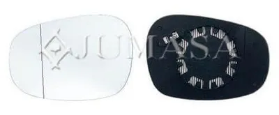 Produktbild von JUMASA Spiegelglas Außenspiegel Links für BMW 3 Touring (E91) Beheizbar Asphärisch 55110546
