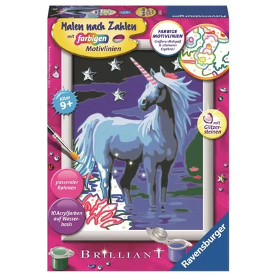 Zdjęcie produktu dla Ravensburger 4005556280650, 1 stron(y), Dołączone farby, Chłopak, dziewczyna, Zestaw do kolorowania według numerów