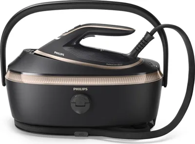 Obrázek produktu pro Philips Parní generátor PerfectCare 8000 Series, 3120 W, 850 g/min, Žehlicí deska SteamGlide Elite, 9 bar, 1,4 l, 215 g/min