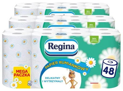 Productafbeelding van Regina Kamille toiletpapier, 48 rollen