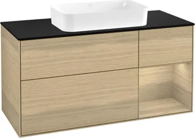 Produktbild von Villeroy & Boch F712PCPC Waschbeckenunterschrank Finion F71