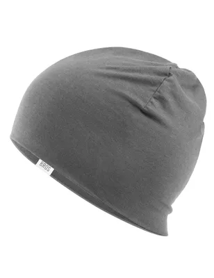 Image de ROCKBROS Bonnet d'hiver en laine pour vélo et ski Bonnet d'hiver respirant et chaud pour cyclisme en plein air hommes femmes Gris