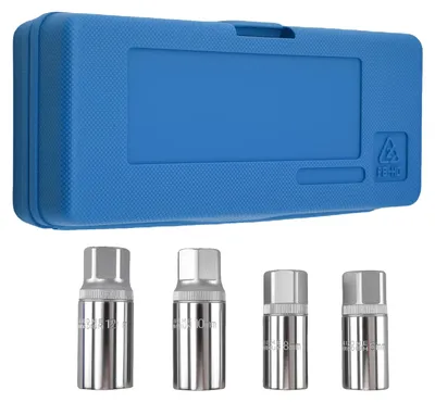 Obrázek produktu pro Nástroj pro odšroubování krytek zásuvek, různé průměry: 6 mm, 8 mm, 10 mm, 12 mm, sada 4 kusů
