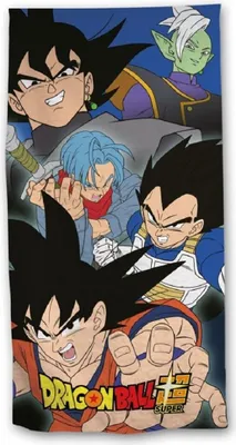 Obrázek produktu pro Dragon Ball Z osuška 140x70 cm Vysoce kvalitní a odolná plážová osuška